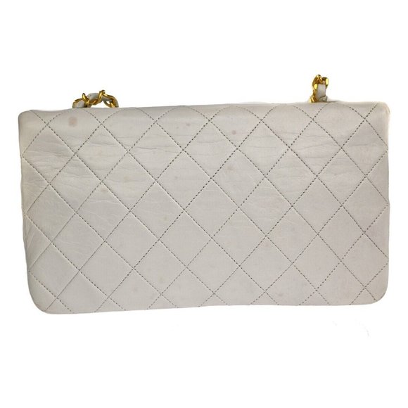 CHANEL CC Logo Matelasse 23 Chain Shoulder Bag Leather WE GHW Vintage - Picture 3 of 16